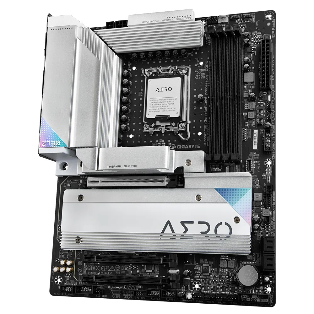 Gigabyte Z790 AERO G Intel Z790 Soket 1700 DDR5 7600(OC)MHz ATX Gaming (Oyuncu) Anakart