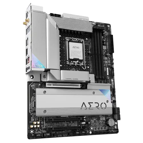 Gigabyte Z790 AERO G Intel Z790 Soket 1700 DDR5 7600(OC)MHz ATX Gaming (Oyuncu) Anakart