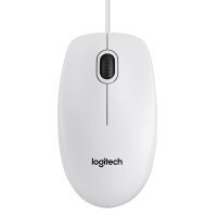 Logitech B100 Optik USB Mouse Beyaz 910-003360