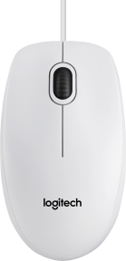 Logitech B100 Optik USB Mouse Beyaz 910-003360