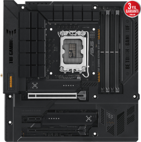 ASUS TUF Gaming B760M-BTF WIFI D5 Intel B760 Soket 1700 DDR5 7200(OC)MHz mATX Gaming (Oyuncu) Anakart