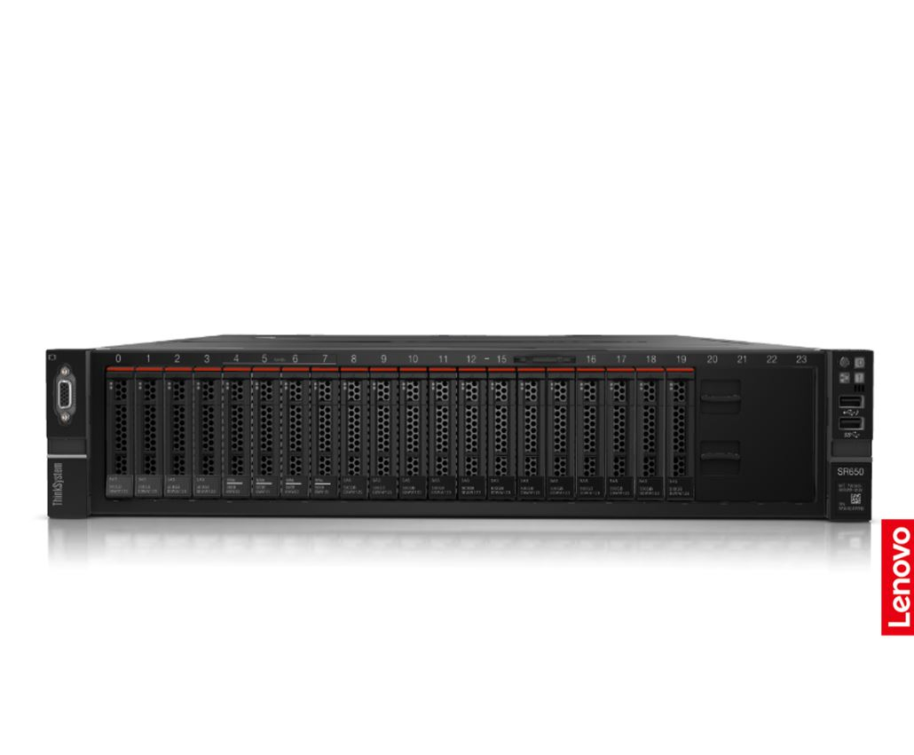 Lenovo Server 7X06A0PSEA Thinksystem SR650 Intel Xeon Silver 4210R 2.4GHz 32GB 2933MHz Sunucu