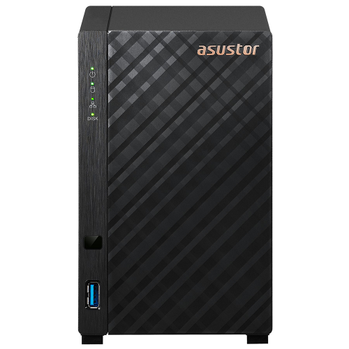 Asustor AS1102T Realtek RTD1296 2 Yuvalı (2x22TB Desteği) 1GB DDR4 2.5GBE Nas Ünitesi