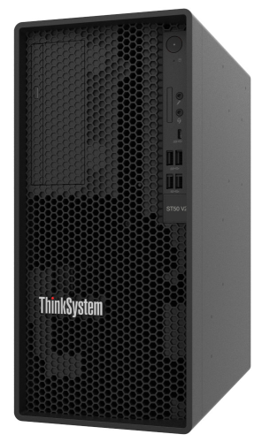 Lenovo Thinksystem ST50 v2 Server 7D8J100GEA  Intel Xeon E-2324G 4C 3.1GHz 16GB 500W Mini Tower Sunucu