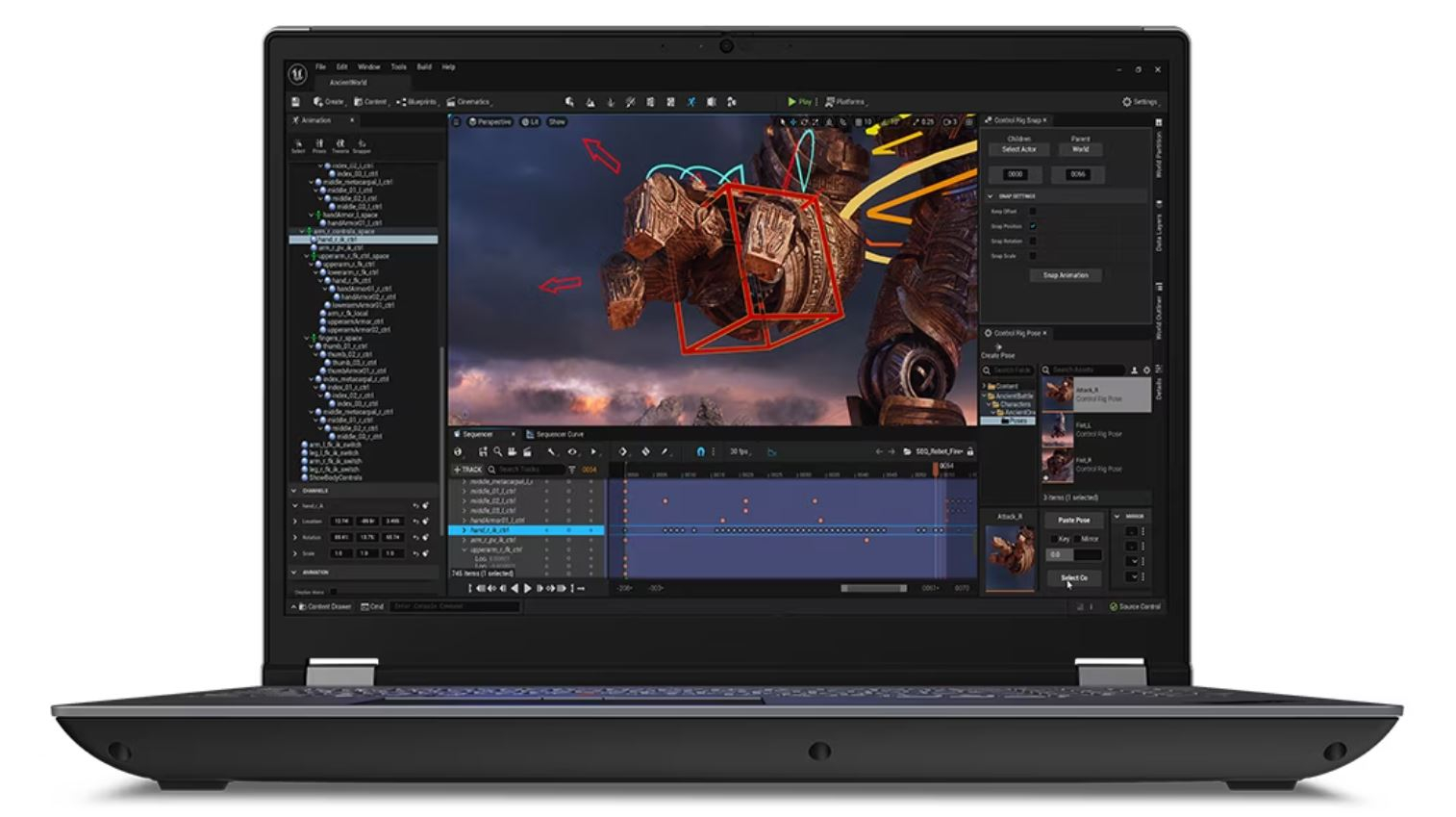 Lenovo Thinkpad P16 v2 21FA000ATX i9-13980HX 24C 2.2GHz 16GB 1TB SSD RTX2000 8GB Windows 11 Workstation