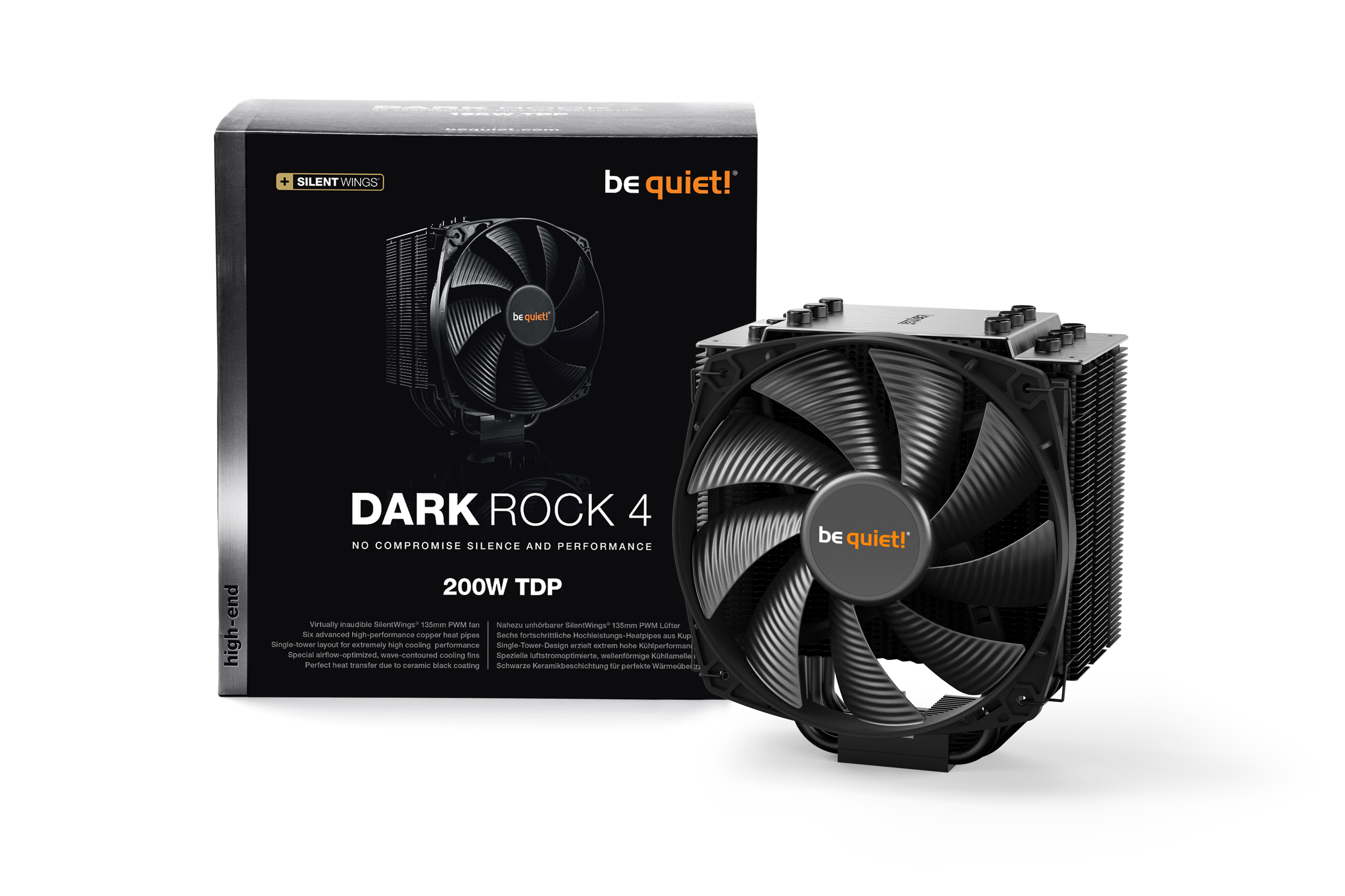 Be Quiet! Dark Rock 4 BK021 Kule Tipi İşlemci Soğutucu