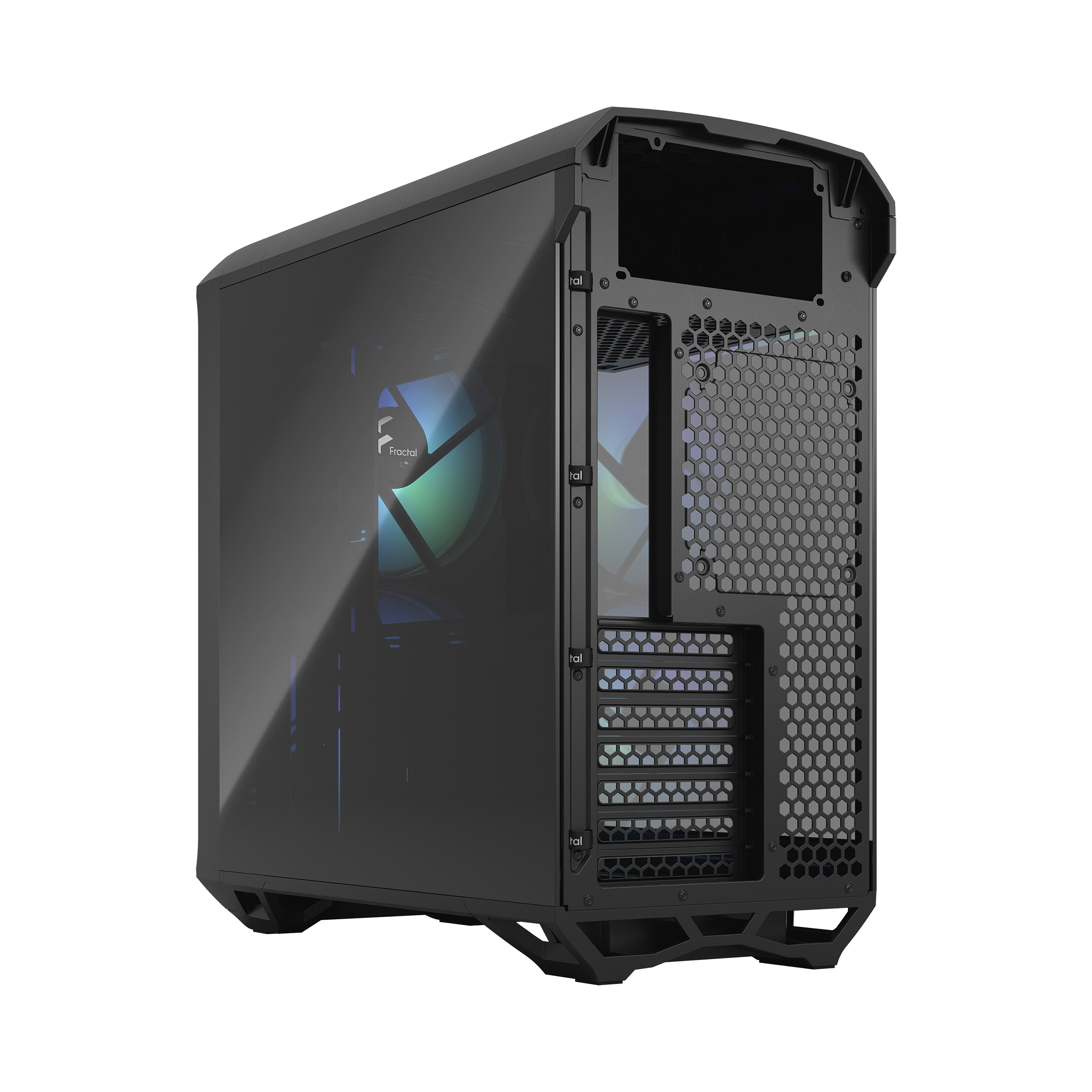 Fractal Design Torrent Compact FD-C-TOR1C-02 Temperli Siyah RGB Gaming (Oyuncu) Kasa