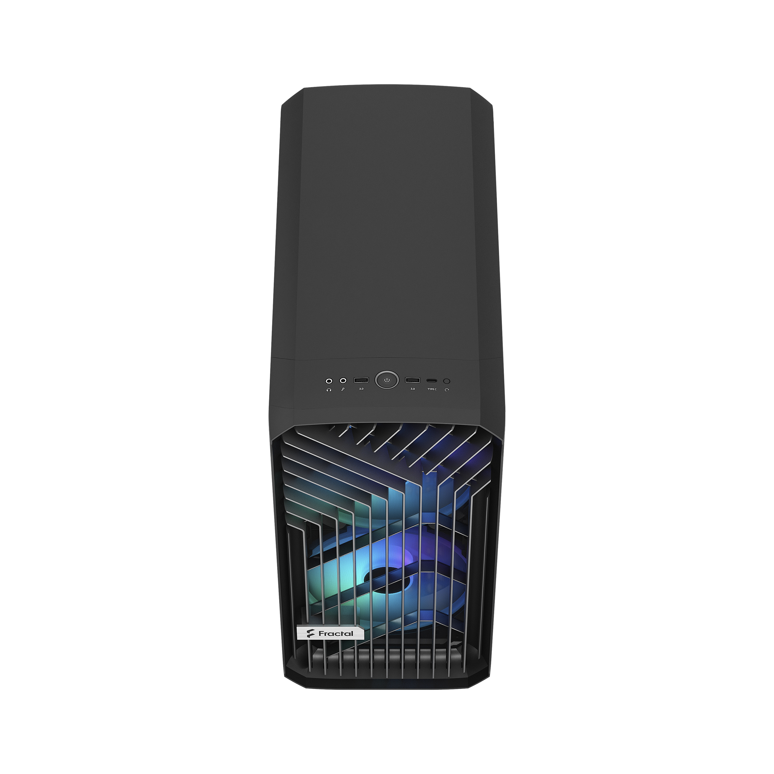 Fractal Design Torrent Compact FD-C-TOR1C-02 Temperli Siyah RGB Gaming (Oyuncu) Kasa