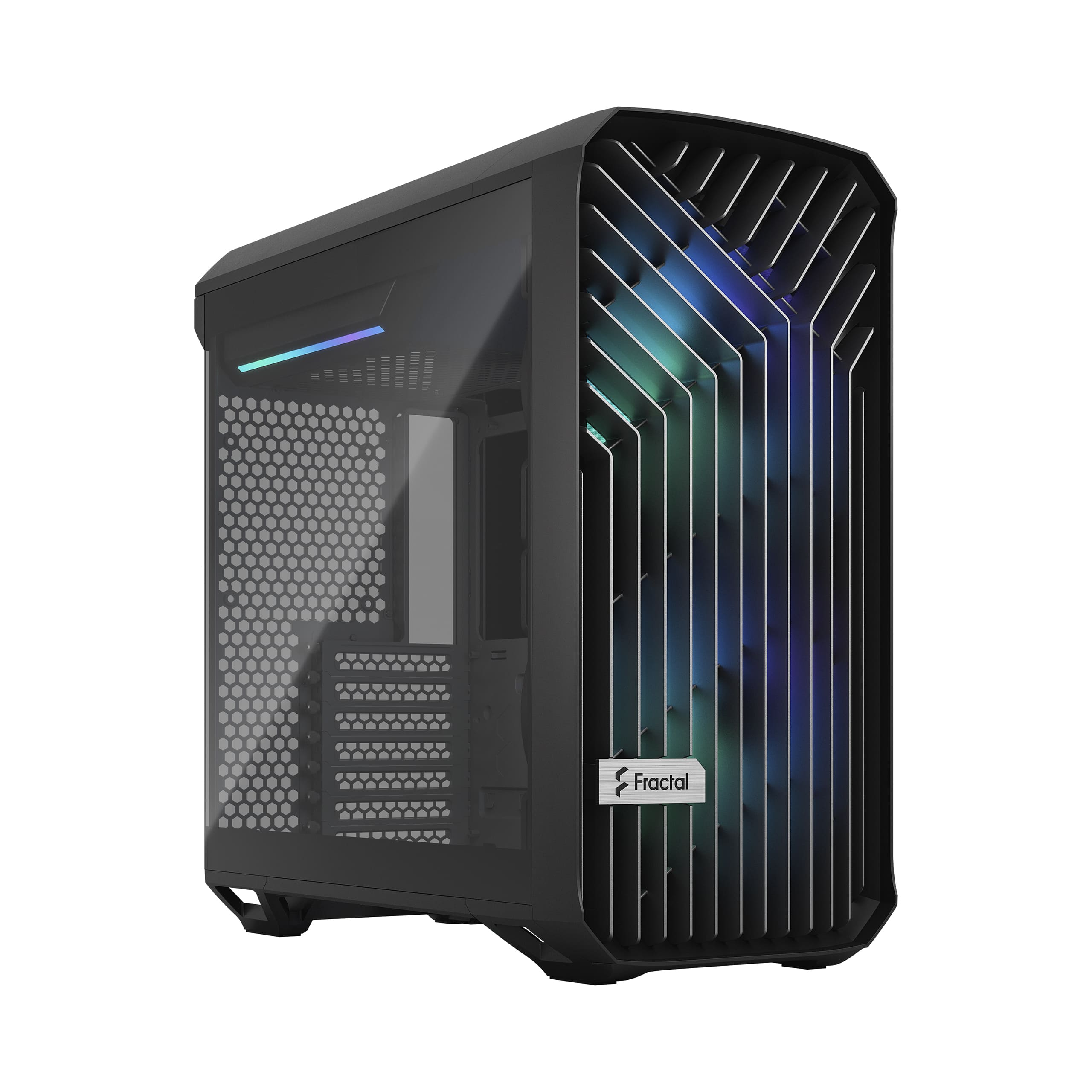 Fractal Design Torrent Compact FD-C-TOR1C-02 Temperli Siyah RGB Gaming (Oyuncu) Kasa