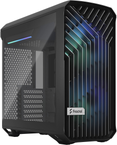 Fractal Design Torrent Compact FD-C-TOR1C-02 Temperli Siyah RGB Gaming (Oyuncu) Kasa