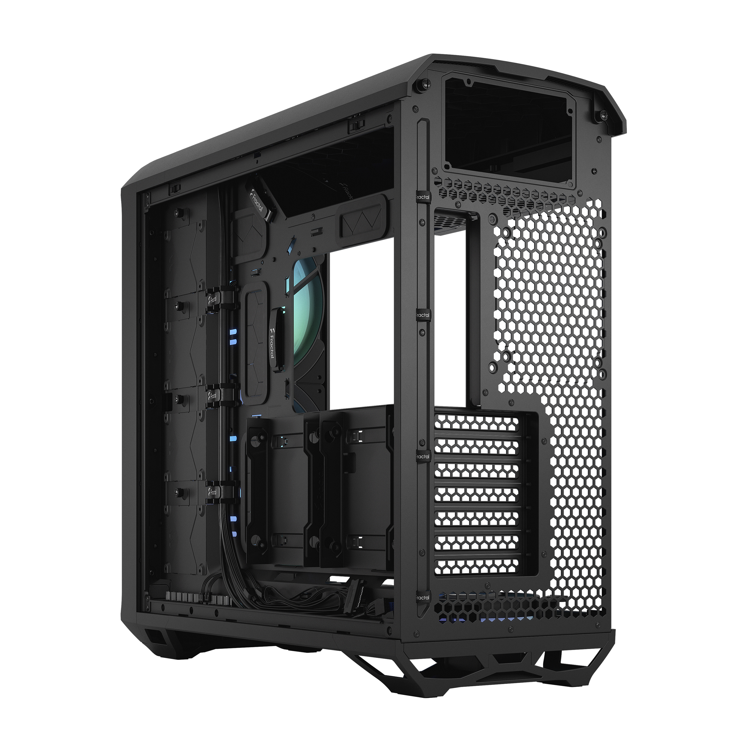 Fractal Design Torrent FD-C-TOR1A-04 Temperli Siyah RGB Gaming (Oyuncu) Kasa