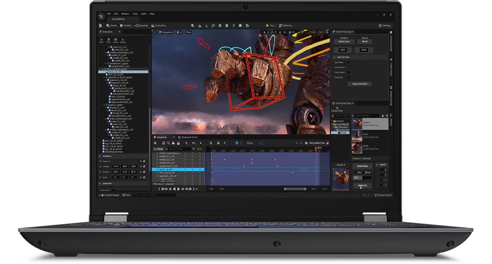 Lenovo Thinkpad P16 v2 Gen2 21FA000RTX i7-13850HX 20C 2.1GHz 16GB 512GB SSD RTX3500 ADA 12GB Windows 11 16″ Workstation