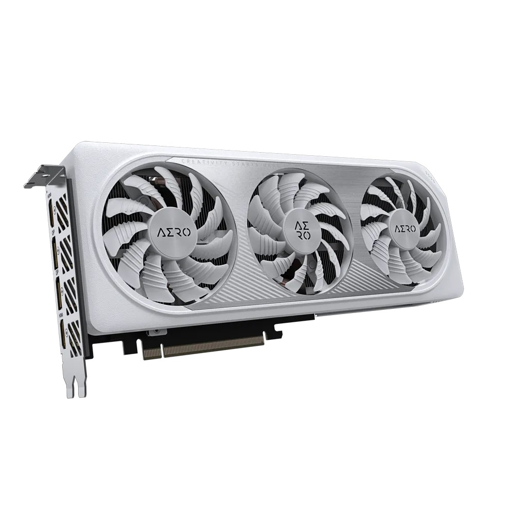 Gigabyte GeForce RTX 4060 Ti AERO OC 16G GVN4060TAERO OC-16G GDDR6 128Bit DX12 DLSS 3 Gaming (Oyuncu) Ekran Kartı