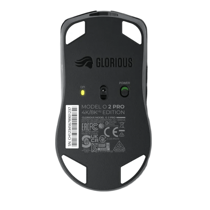 Glorious Model O 2 Pro GLO-MS-POWV2-4K8K-B 26000 DPI 6 Tuş 4K/8K Optik Siyah Kablosuz Gaming (Oyuncu) Mouse