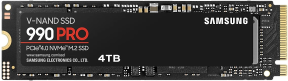 Samsung 990 PRO MZ-V9P4T0BW 4TB 7450/6900 MB/sn PCIe NVMe M.2 SSD Disk