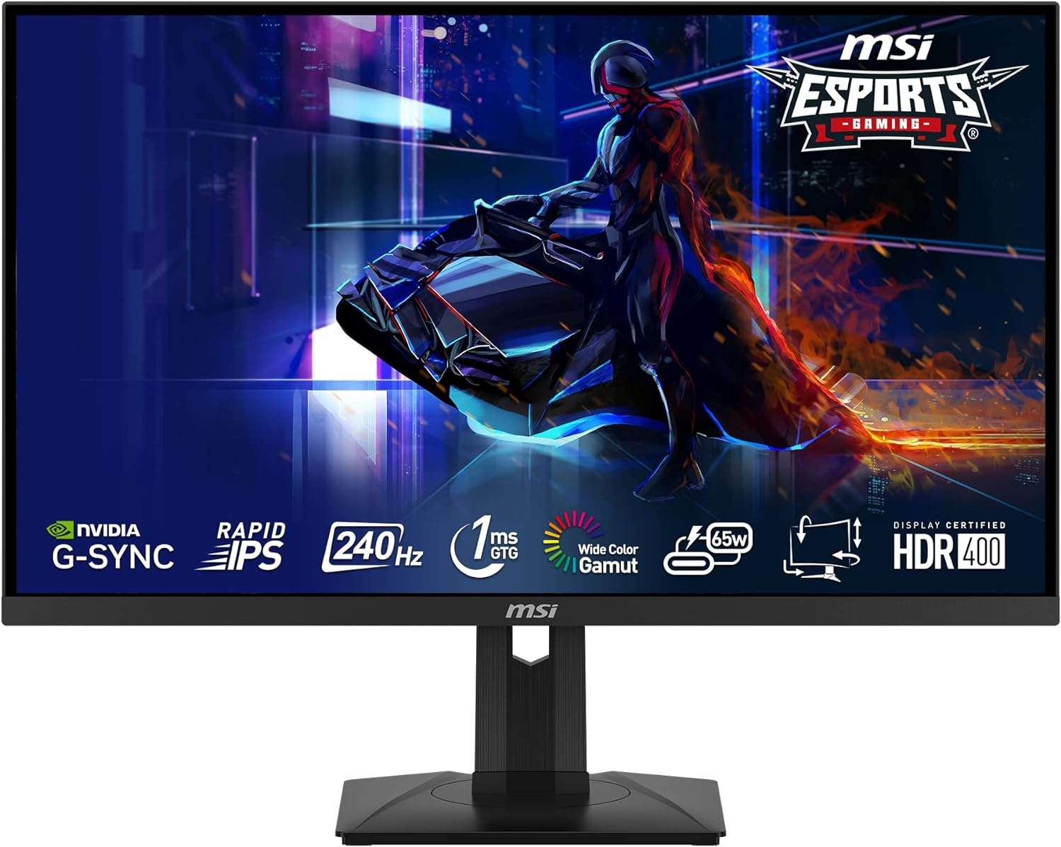 MSI G274QPX 27″ 1ms (GTG) 240Hz G-Sync Rapid IPS WQHD Gaming (Oyuncu) Monitör