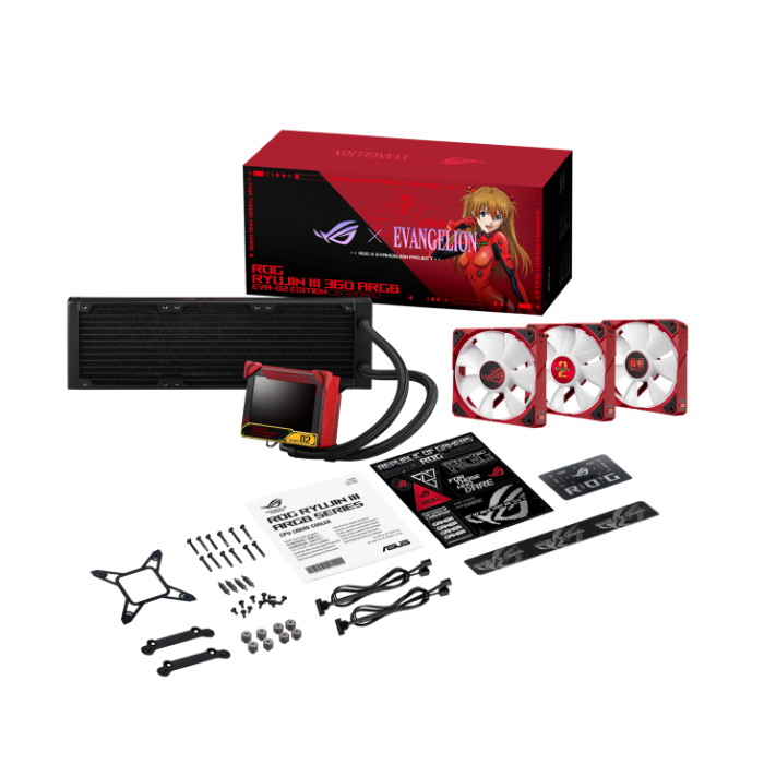 ASUS ROG Ryujin III 360 ARGB Eva-02 Edition 3x120 mm İşlemci Sıvı Soğutucu