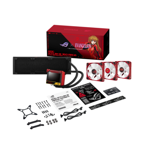ASUS ROG Ryujin III 360 ARGB Eva-02 Edition 3x120 mm İşlemci Sıvı Soğutucu