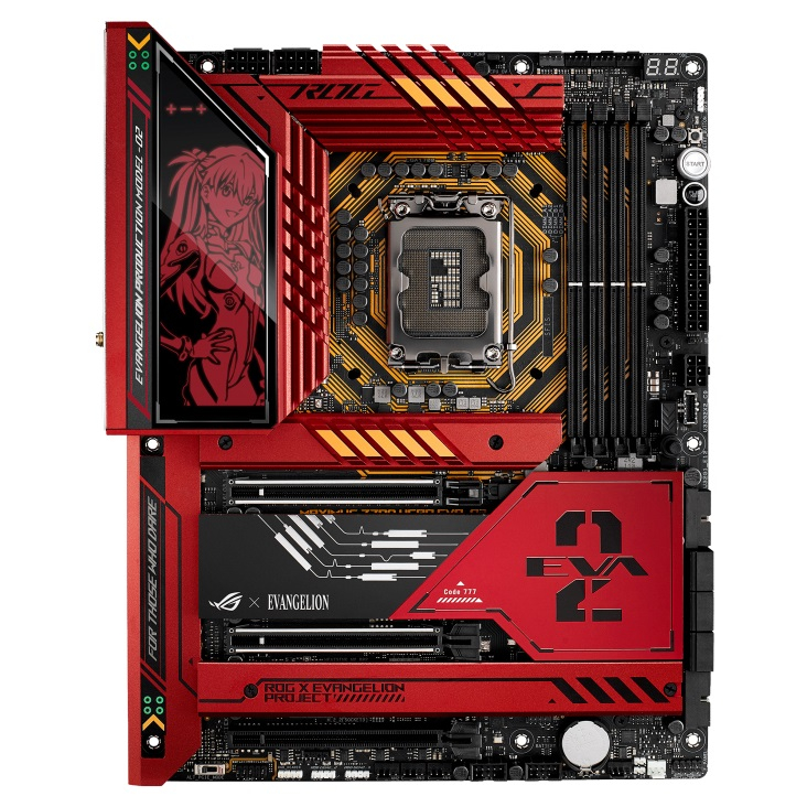 ASUS ROG Maximus Z790 Hero EVA-02 Edition Intel Z790 Soket 1700 DDR5 7800+(OC)MHz ATX Gaming (Oyuncu) Anakart