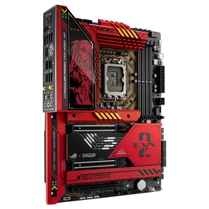ASUS ROG Maximus Z790 Hero EVA-02 Edition Intel Z790 Soket 1700 DDR5 7800+(OC)MHz ATX Gaming (Oyuncu) Anakart