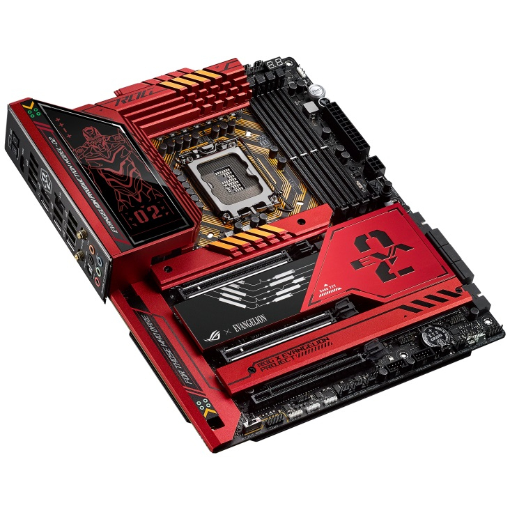 ASUS ROG Maximus Z790 Hero EVA-02 Edition Intel Z790 Soket 1700 DDR5 7800+(OC)MHz ATX Gaming (Oyuncu) Anakart
