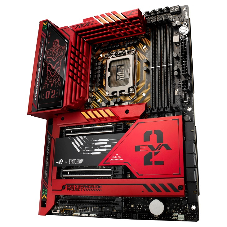 ASUS ROG Maximus Z790 Hero EVA-02 Edition Intel Z790 Soket 1700 DDR5 7800+(OC)MHz ATX Gaming (Oyuncu) Anakart