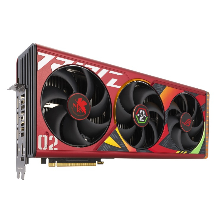ASUS ROG Strix GeForce RTX 4090 OC ROG-STRIX-RTX4090-O24G-EVA-02-EDITION 24GB GDDR6X 384Bit DX12 DLSS 3 Gaming (Oyuncu) Ekran Kartı
