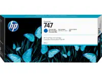 HP P2V85A (747) 300ml Kromatik Mavi Geniş Format Mürekkep Kartuş