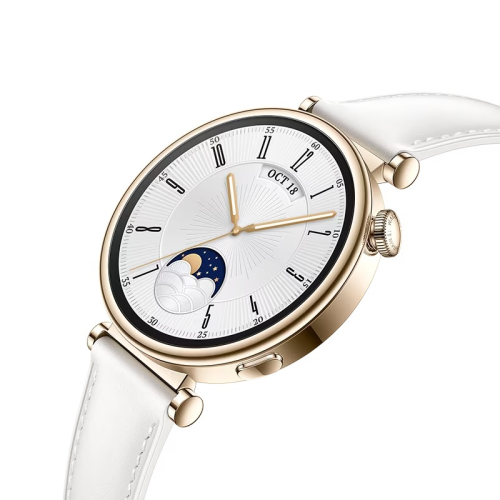 Huawei Watch GT 4 41mm Beyaz Deri Kayış Akıllı Saat - Huawei Türkiye Garantili