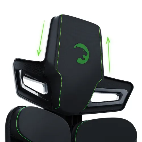 GamePower Throne Siyah/Yeşil Gaming (Oyuncu) Koltuk