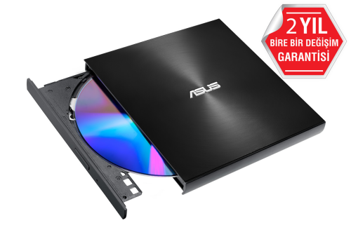 Asus ZenDrive U8M SDRW-08U9M-U Type-C ve USB 2.0 Destekli Siyah CD/DVD Yazıcı