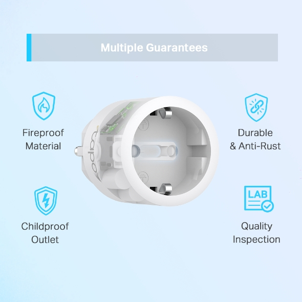 TP-Link Tapo P115 Mini Wi-Fi Tekli Akıllı Priz