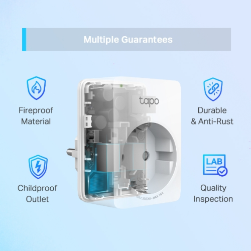 TP-Link Tapo P110 Mini Wi-Fi İkili Akıllı Priz
