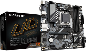 Gigabyte A620M-DS3H AMD A620 Soket AM5 DDR5 7600(OC)MHz mATX Gaming (Oyuncu) Anakart