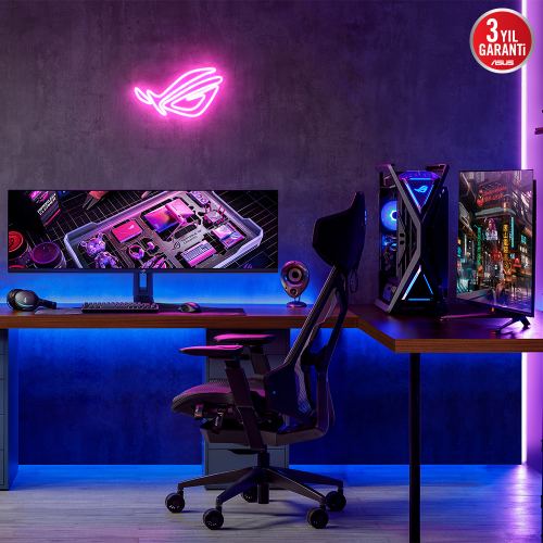 ASUS ROG Swift PG49WCD 49″ 144Hz 0.03ms G-Sync QD-OLED Full HD Gaming (Oyuncu) Monitör 