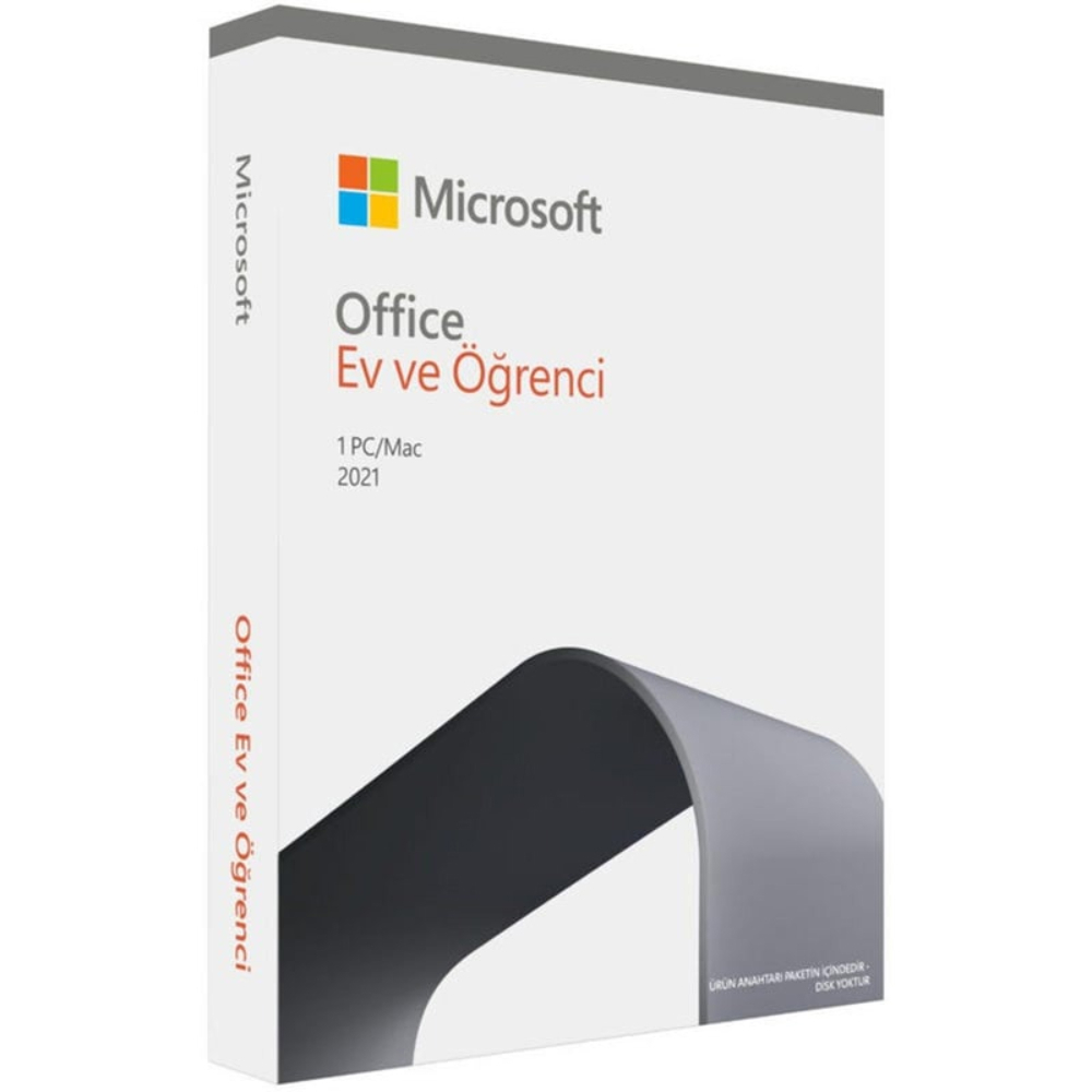 Microsoft Office Ev ve Öğrenci 2021 79G-05434 Türkçe Kutulu Ofis Yazılı (Orjinal Lisans)