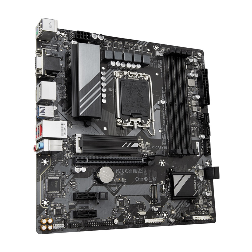 Gigabyte B760M-DS3H-DDR5 Intel B760 Soket 1700 DDR5 7600MHz mATX Gaming (Oyuncu) Anakart