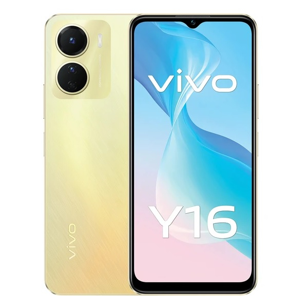 Vivo Y16 64GB 4GB RAM Işıltılı Altın Cep Telefonu – Vivo Türkiye Garantili