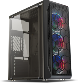 Hiper Zoe 3x120mm Rainbow Gaming ATX 280W Kasa