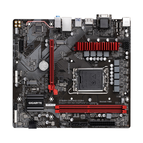 Gigabyte B760M-GAM-DDR4 Intel B760 Soket 1700 DDR4 5333MHz mATX Gaming (Oyuncu) Anakart
