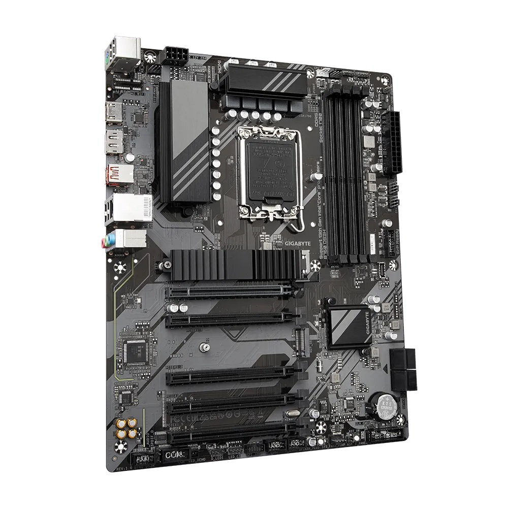Gigabyte B760-DS3H-DDR5 Intel B760 Soket 1700 DDR5 7600MHz ATX Gaming (Oyuncu) Anakart