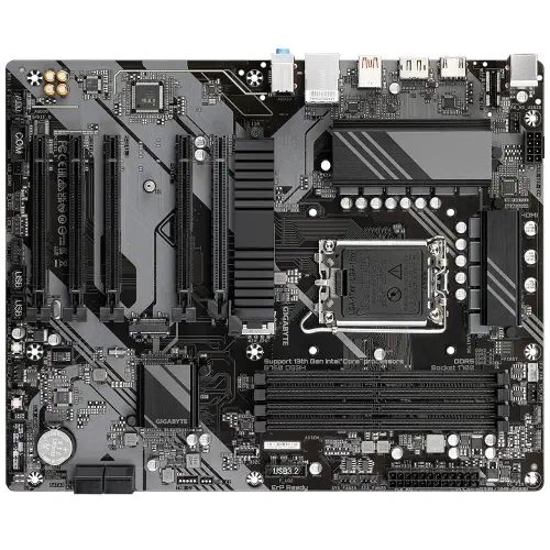 Gigabyte B760-DS3H-DDR5 Intel B760 Soket 1700 DDR5 7600MHz ATX Gaming (Oyuncu) Anakart