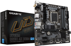 Gigabyte B760M-DS3H-AX-DDR4 Intel B760 Soket 1700 DDR4 5333MHz mATX Gaming (Oyuncu) Anakart