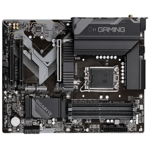 Gigabyte B760 Gaming X AX DDR4 B760-GAM-X-AX-DDR4 Intel B760 Soket 1700 DDR4 5333MHz ATX Gaming (Oyuncu) Anakart