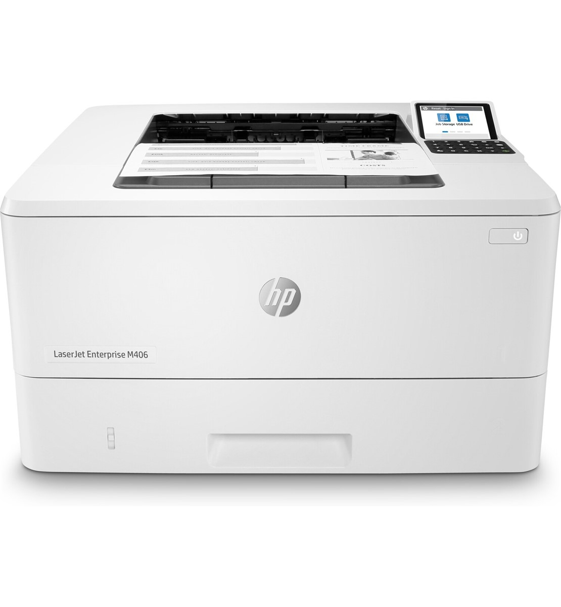 HP Laserjet Enterprise M406DN 3PZ15A Tek Fonksiyonlu Siyah Lazer Yazıcı 42PPM