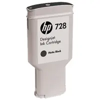 HP F9J68A (728) Mat Siyah 300 ml Geniş Format Mürekkep Kartuş