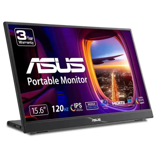 ASUS ZenScreen MB16QHG 15.6” 5ms 120Hz IPS WQXGA Taşınabilir Monitör