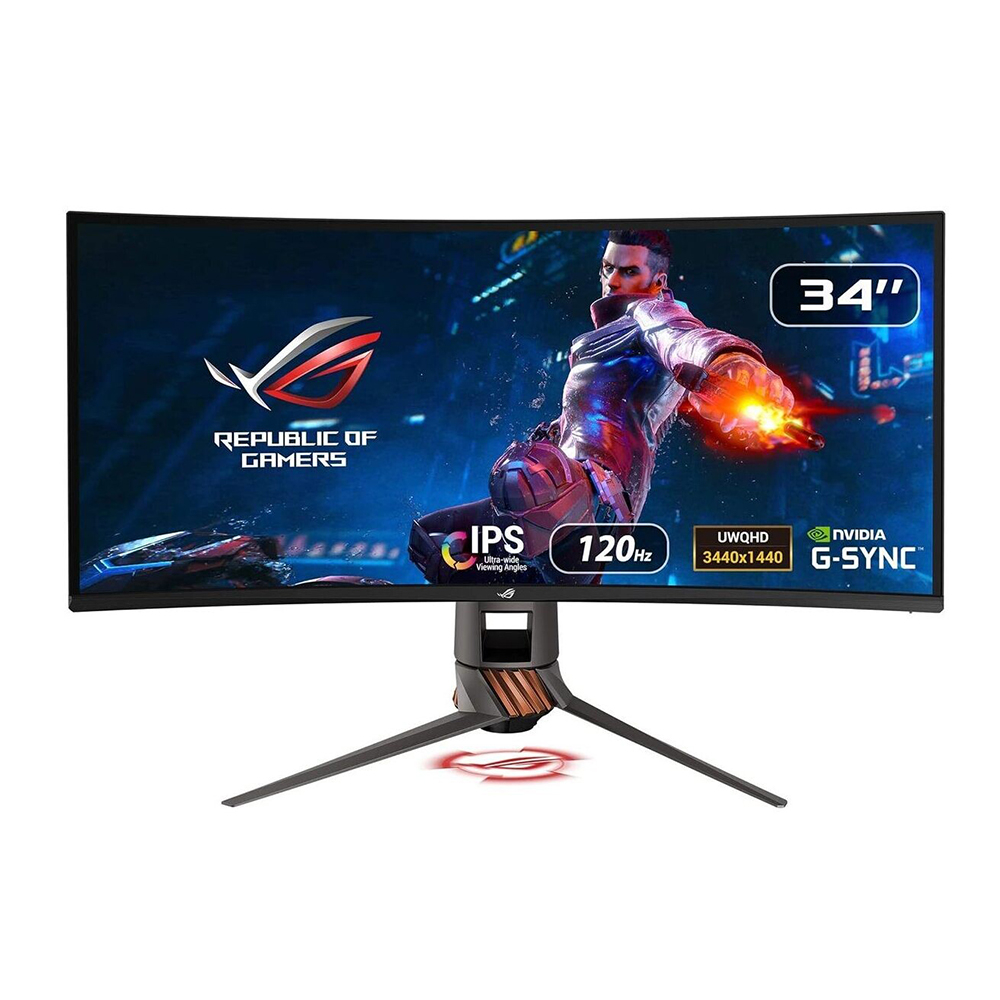 Asus ROG Swift PG349Q 34” 120Hz 4ms Nvidia G-Sync Flicker-Free IPS Ultra-Wide QHD (3440x1440) Curved Gaming Monitör