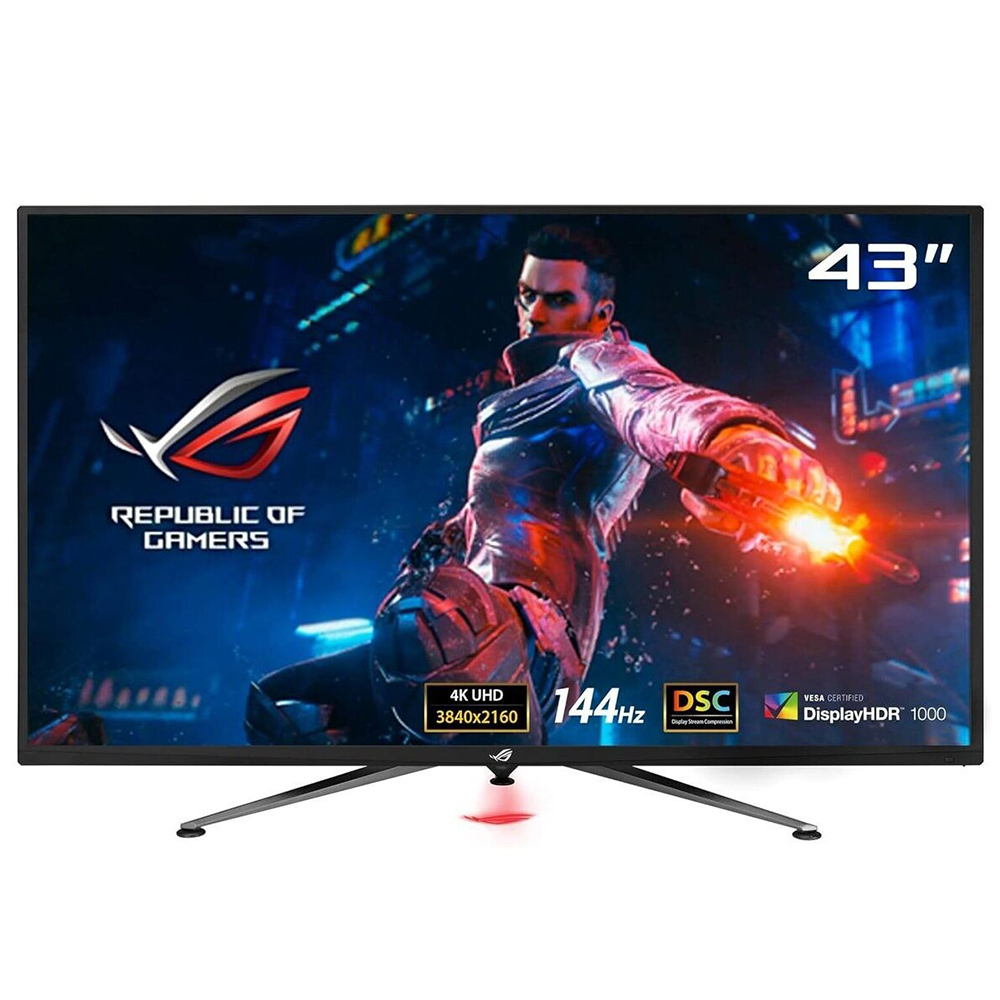 Asus ROG Swift PG43UQ 43″ 1ms 144Hz Adaptive-Sync Flicker-Free Gaming (Oyuncu) Monitör