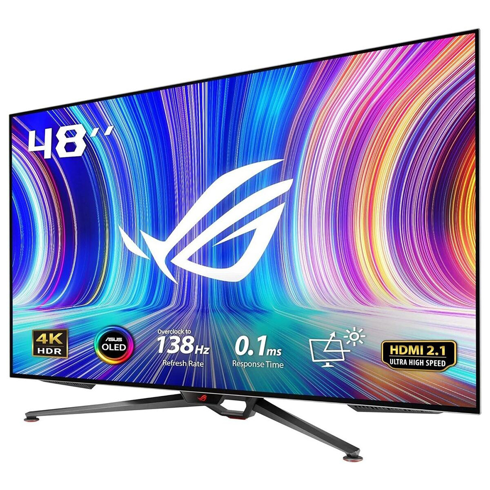 ASUS Rog Swift PG48UQ 47.53″ 0,1ms GTG 138Hz G-Sync HDR10 4K UHD OLED Gaming (Oyuncu) Monitör